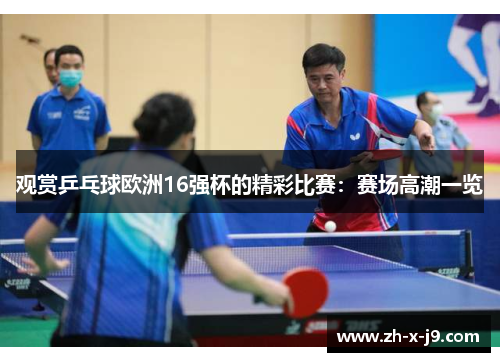 观赏乒乓球欧洲16强杯的精彩比赛：赛场高潮一览