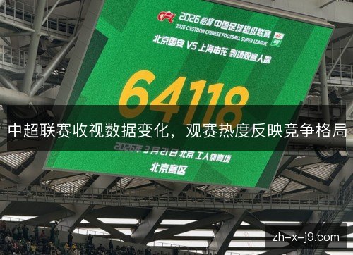 中超联赛收视数据变化,观赛热度反映竞争格局 中超联赛收视数据变化,观赛热度反映竞争格局